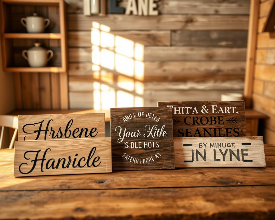 personalized wood signs